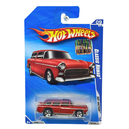 Hot Wheels Hot Auction ’10 Chevy Nomad 1:64 Diecast Factory Sealed