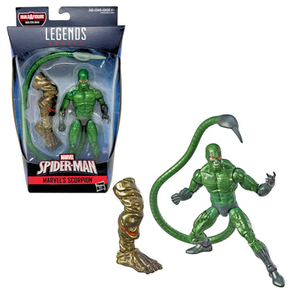 Marvel Legends Spider-Man Marvel’s Scorpion Figure w/ Molten Man BAF Piece