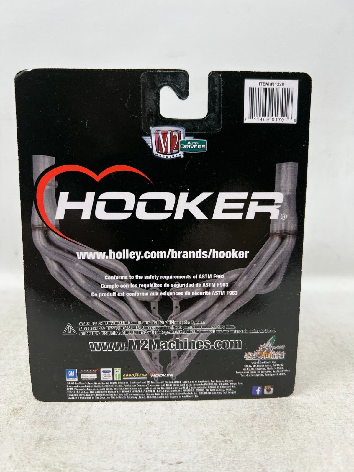 M2 Machines Hooker 1971 Chevrolet Camaro SS 396 1:64 Diecast