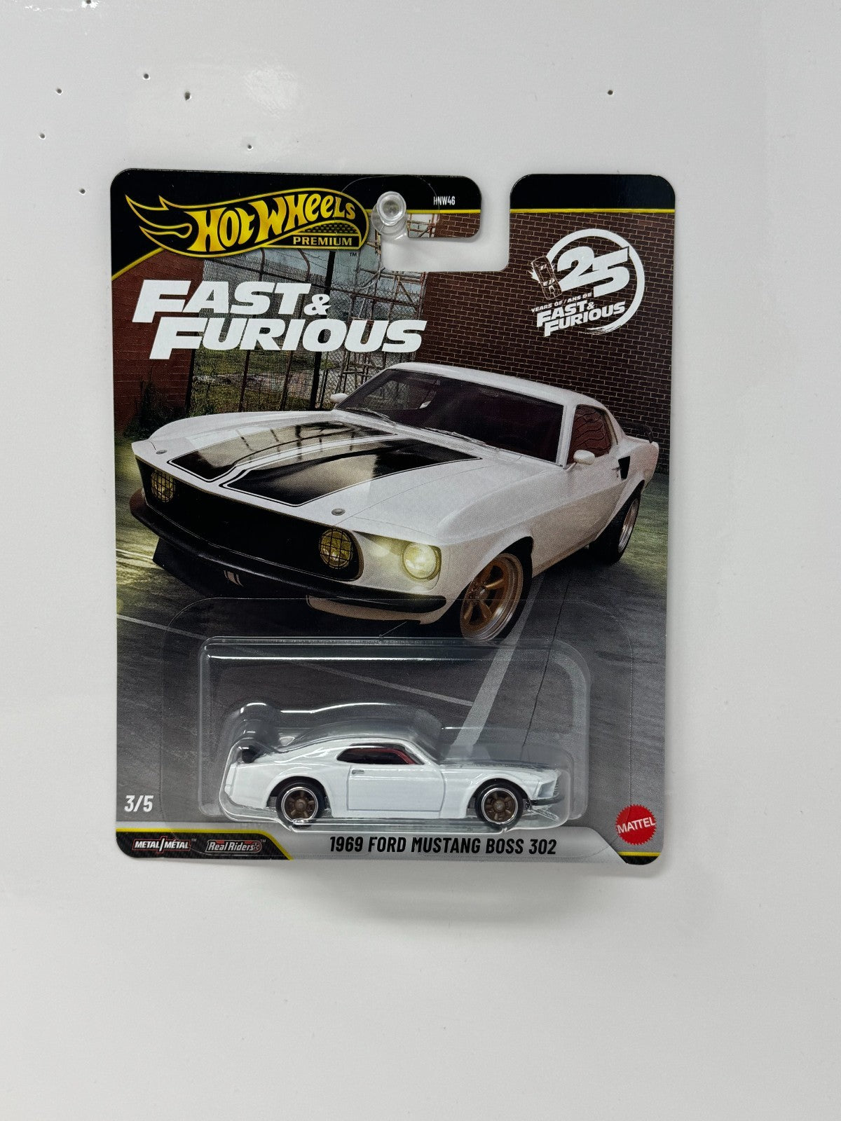 Hot Wheels Premium Fast & Furious 1969 Ford Mustang Boss 302 1:64 Diecast