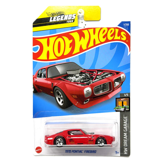 Hot Wheels Legends Tour Dream Garage 1970 Pontiac Firebird 1:64 Diecast Red