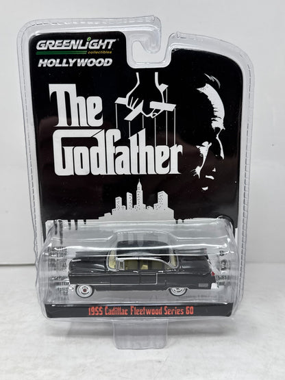Greenlight Hollywood The Godfather 1955 Cadillac Fleetwood Series 60 164 Diecast