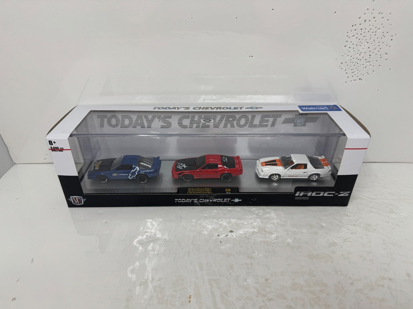 M2 Machines Today's Chevrolet 1985 Chevy Camaro IROC-Z 3 Car Set 1:64 Diecast