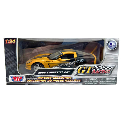 Motormax GT Racing 2005 Chevrolet Corvette C6 1:24 Diecast