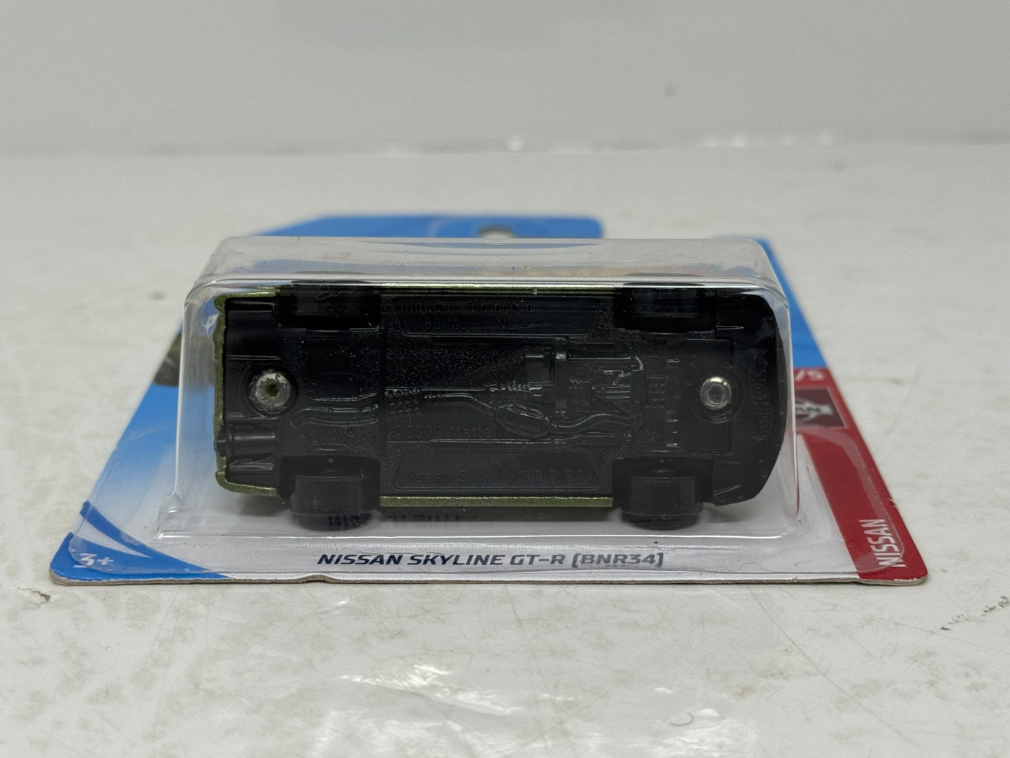Hot Wheels Nissan Skyline GT-R BNR34 1:64 Diecast Green