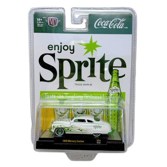 M2 Machines Coca-Cola Sprite 1949 Mercury Custom CHASE 1:64 Diecast