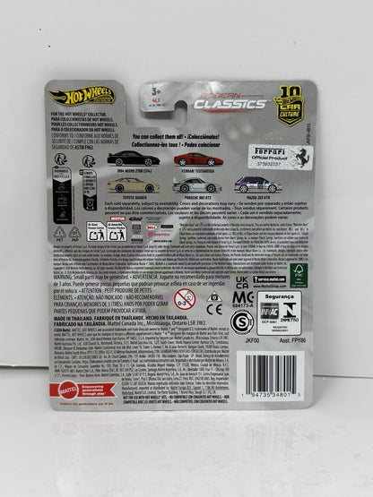 Hot Wheels Premium Modern Classics Ferrari Testarossa 1:64 Diecast