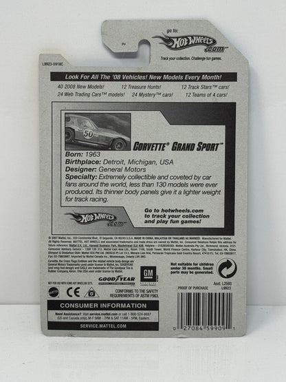 Hot Wheels 2008 New Models Corvette Grand Sport 1:64 Diecast Factory Sealed