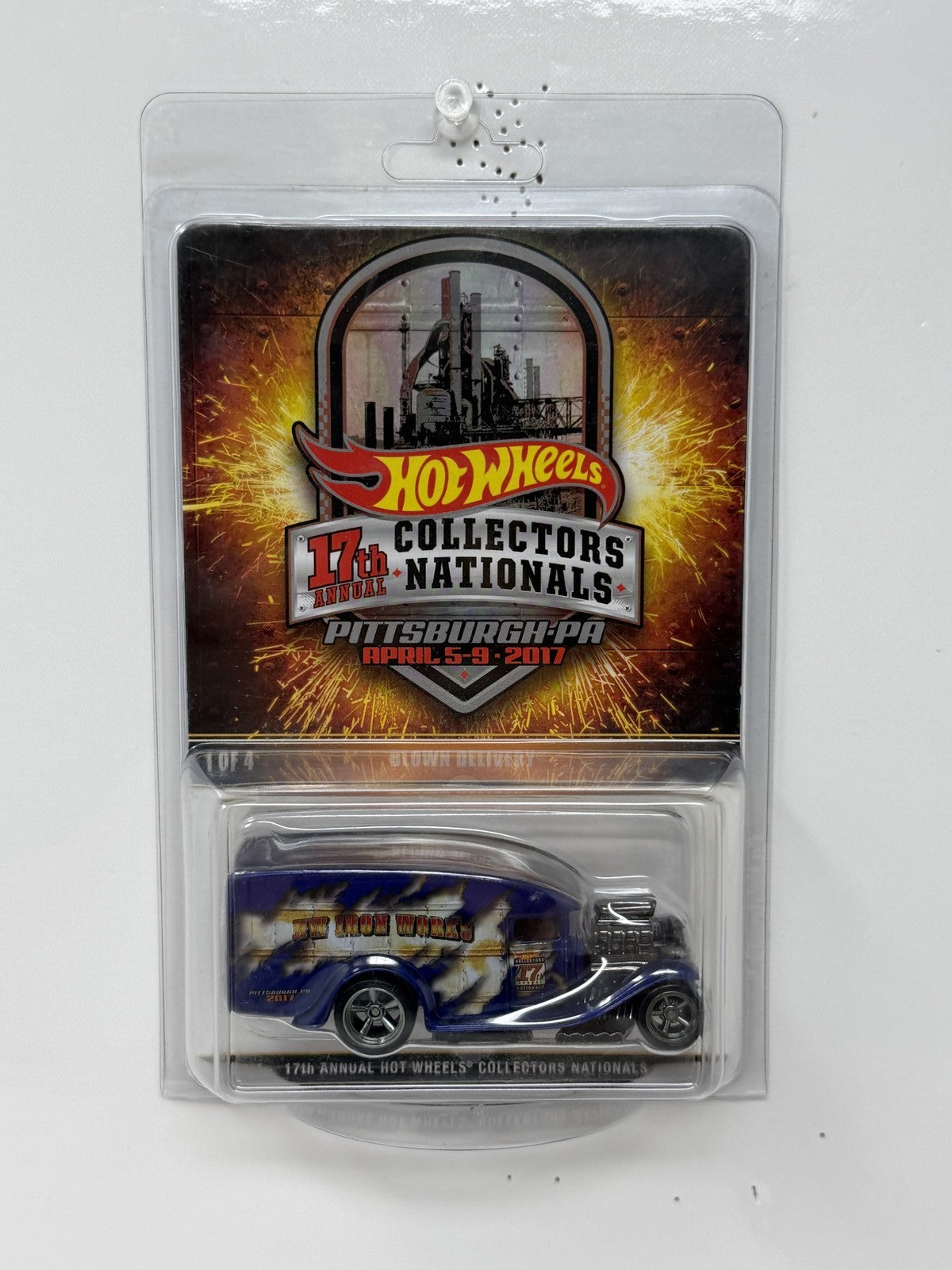 Hot Wheels 2017 17th Collectors Nationals Blown Delivery 1:64 Diecast 2414/2800