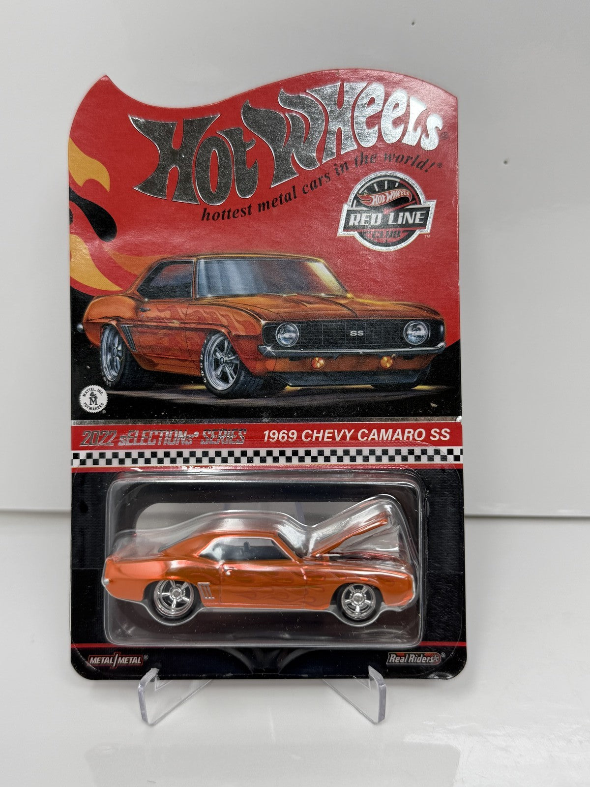 Hot Wheels RLC Red Line Club 2022 Selections 1969 Chevy Camaro SS 1:64 Diecast