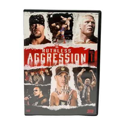 WWE Ruthless Aggression Vol. 1 2-Disc DVD John Cena Brock Lesnar Wrestling V2
