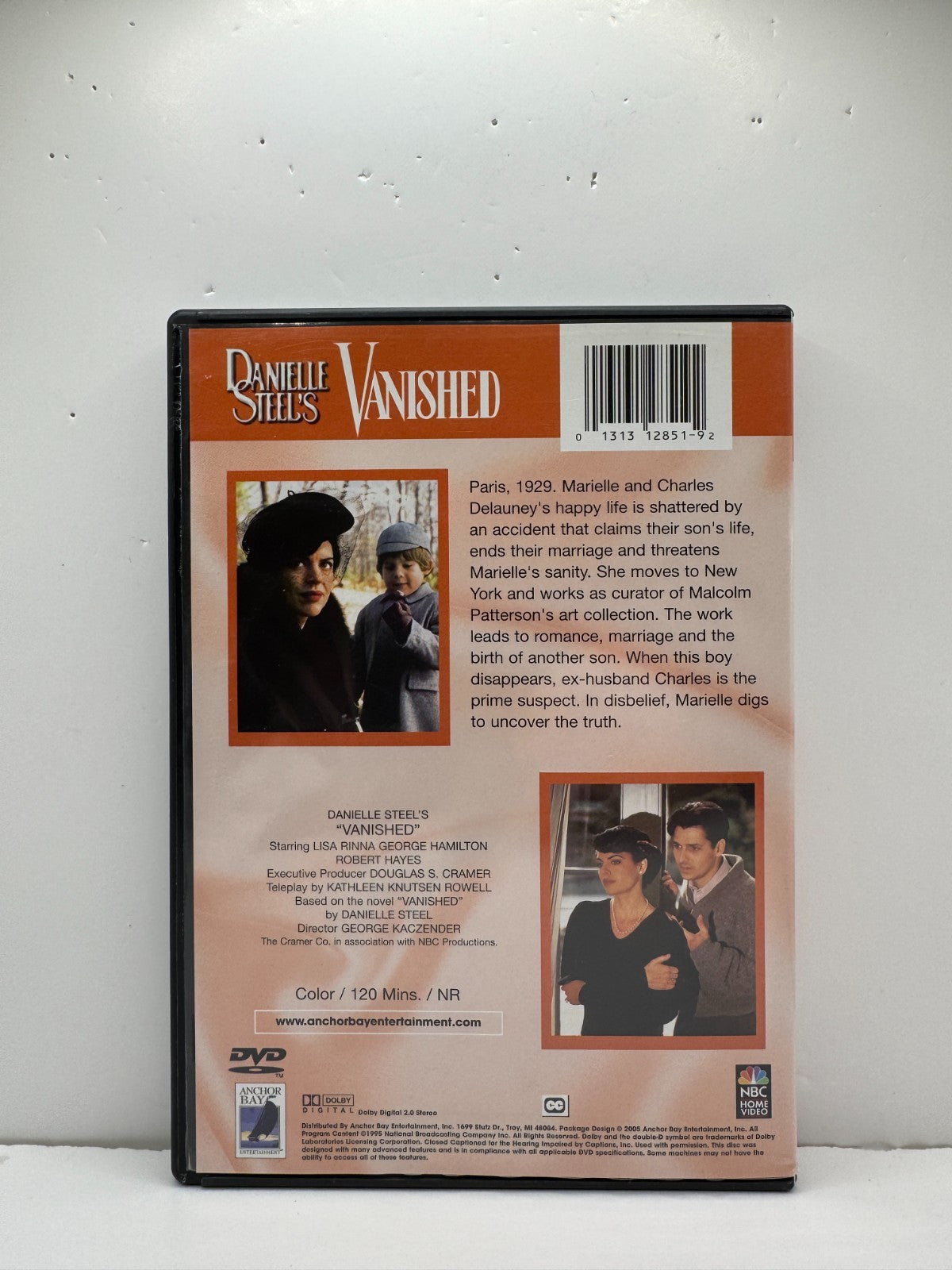 Vanished (DVD) Danielle Steel Drama