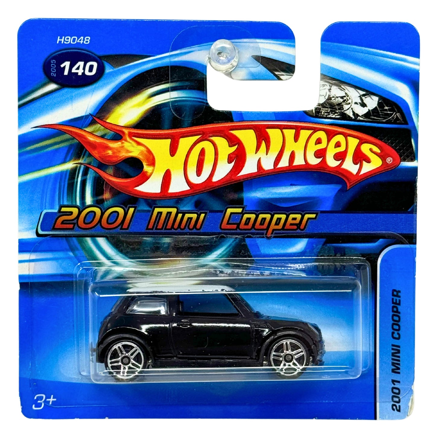 Hot Wheels 2001 Mini Cooper 1:64 Diecast Black Short Card