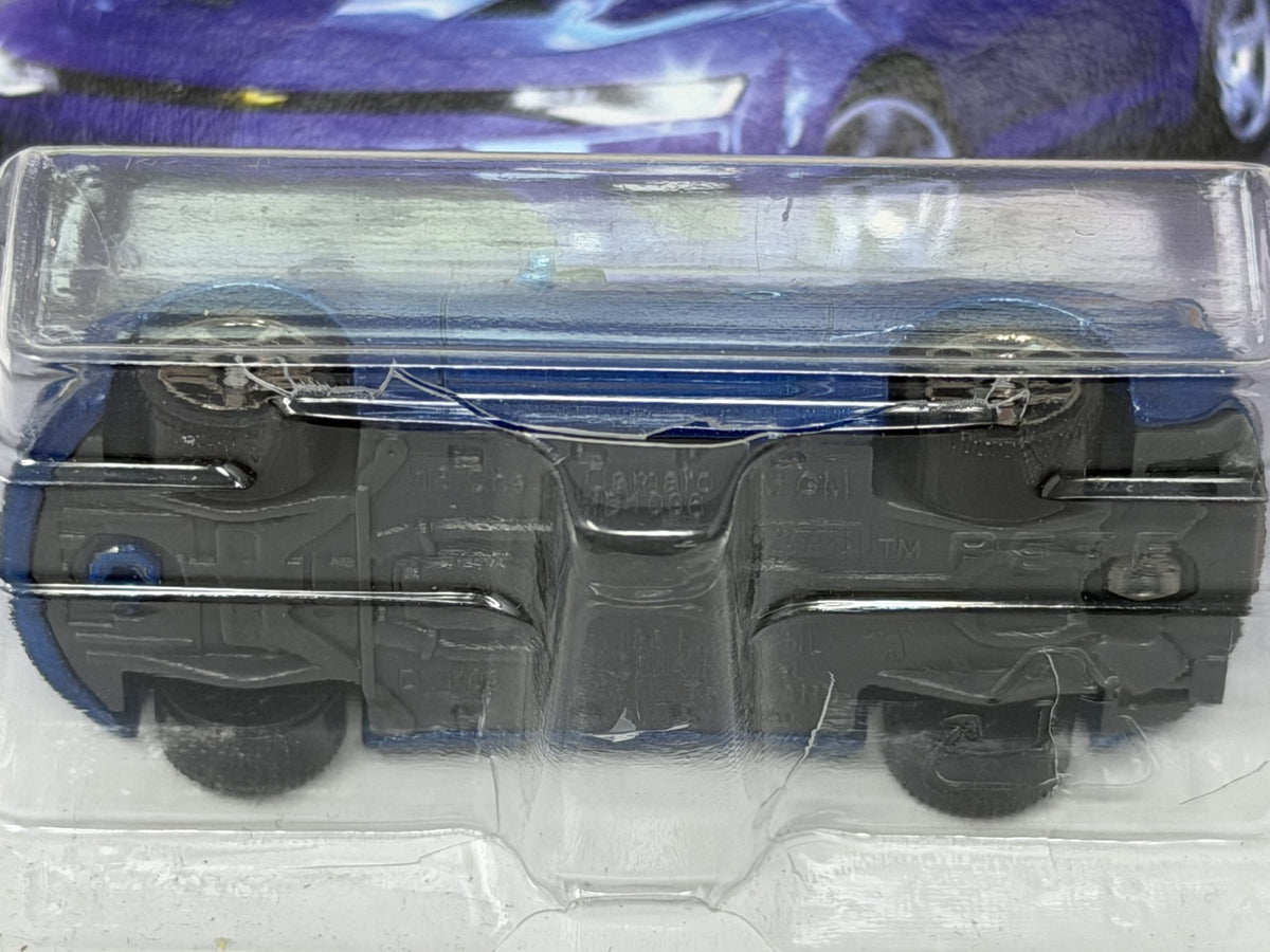 Matchbox Road Trip 2016 Chevrolet Camaro Convertible 1:64 Diecast Blue
