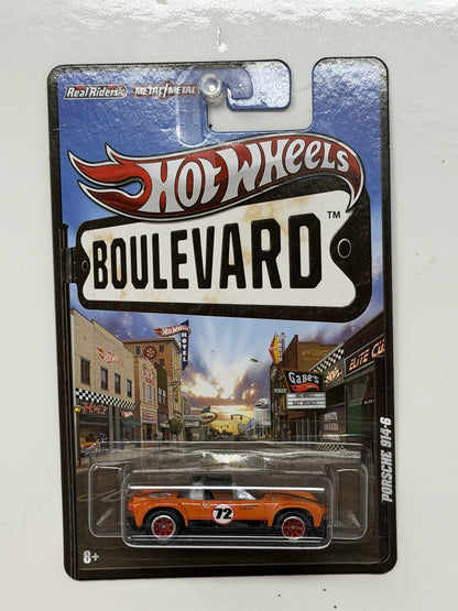 Hot Wheels Boulevard Porsche 914-6 1:64 Diecast Real Riders
