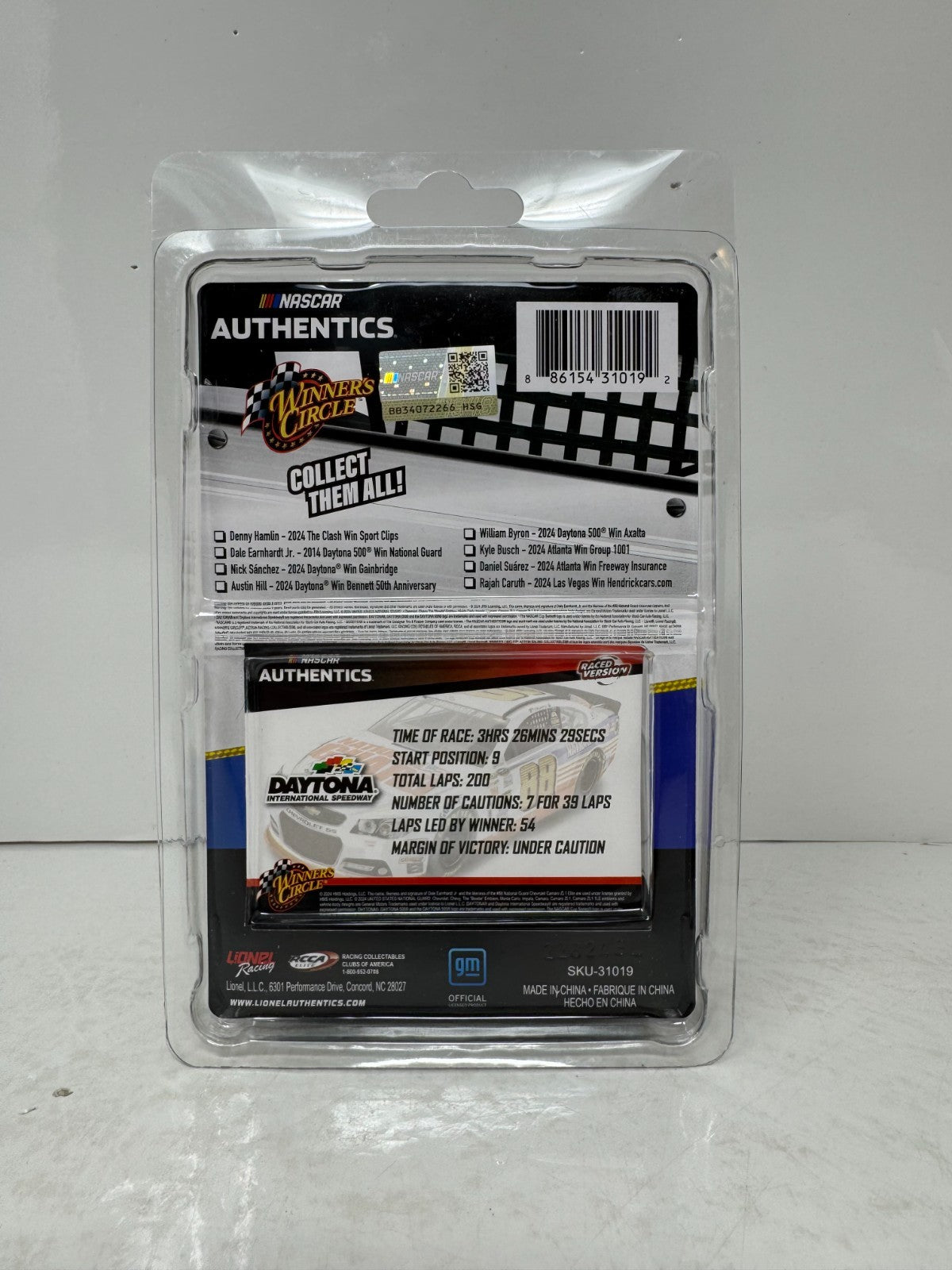 Winner's Circle Nascar Authentics Dale Earnhardt Jr. Raced Version 1:64 Diecast