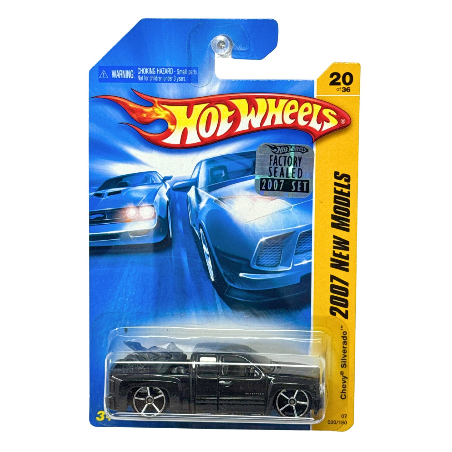 Hot Wheels 2007 New Models Chevy Silverado 1:64 Diecast Factory Sealed