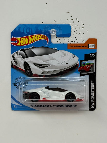 Hot Wheels Roadsters 2016 Lamborghini Centenario Roadster 1:64 Diecast Sho