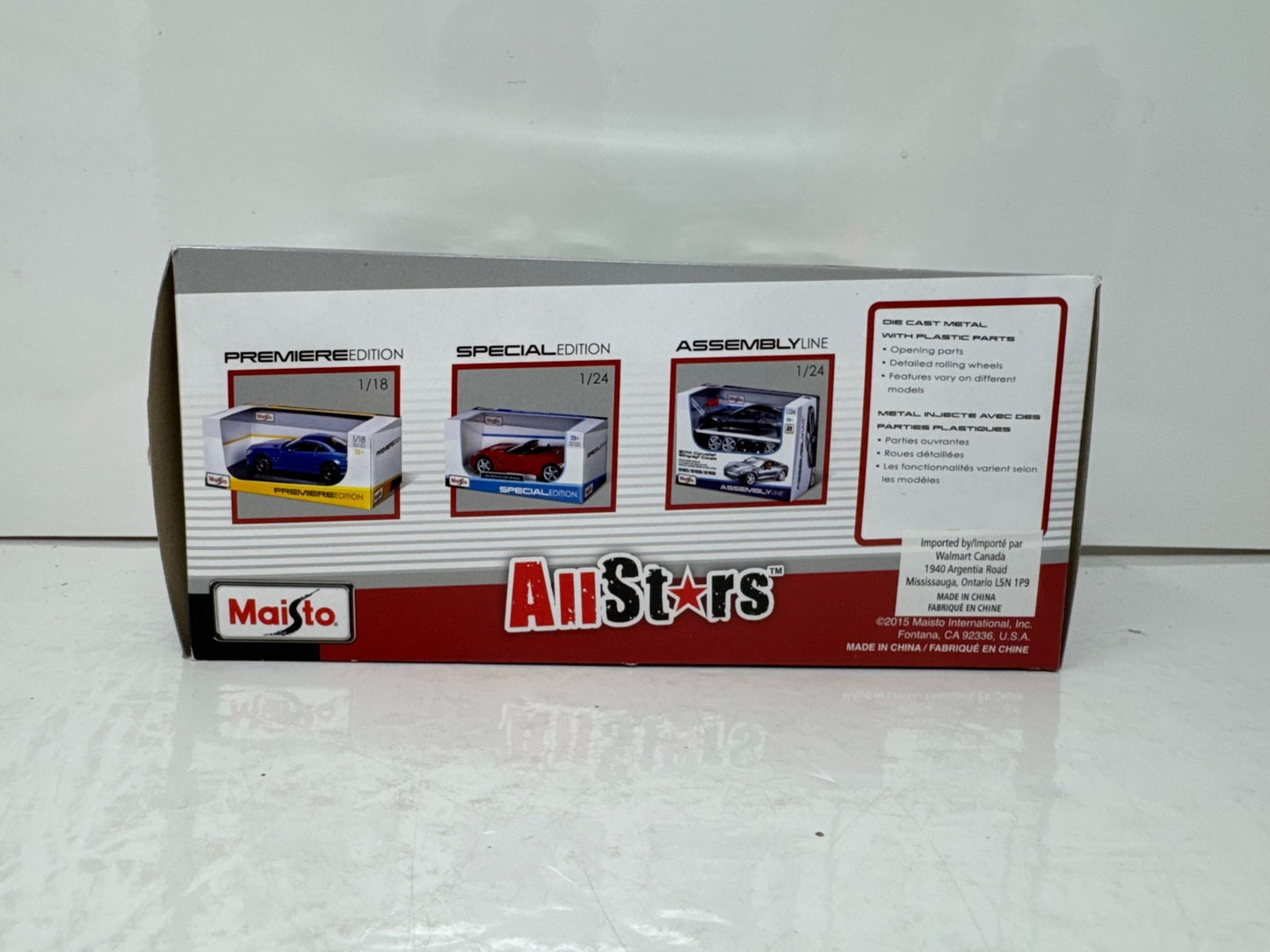 Maisto All Stars 2011 Ford Mustang GT 1:24 Diecast
