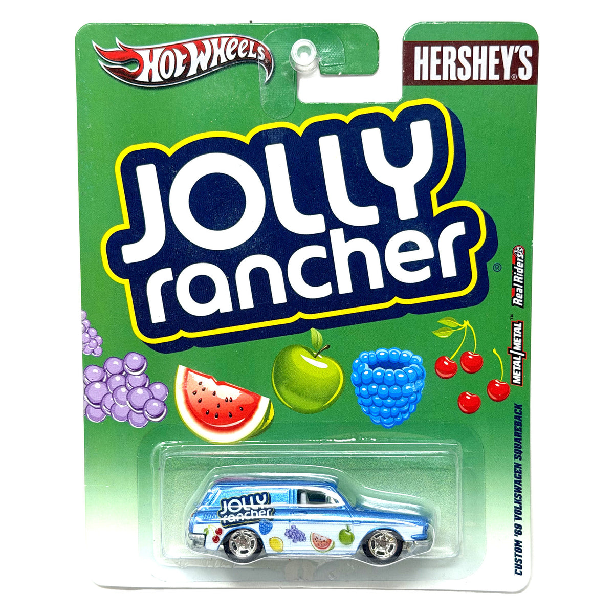 Hot Wheels Hershey's Jolly Rancher Custom 1969 Volkswagen Squareback 1:64 RRs