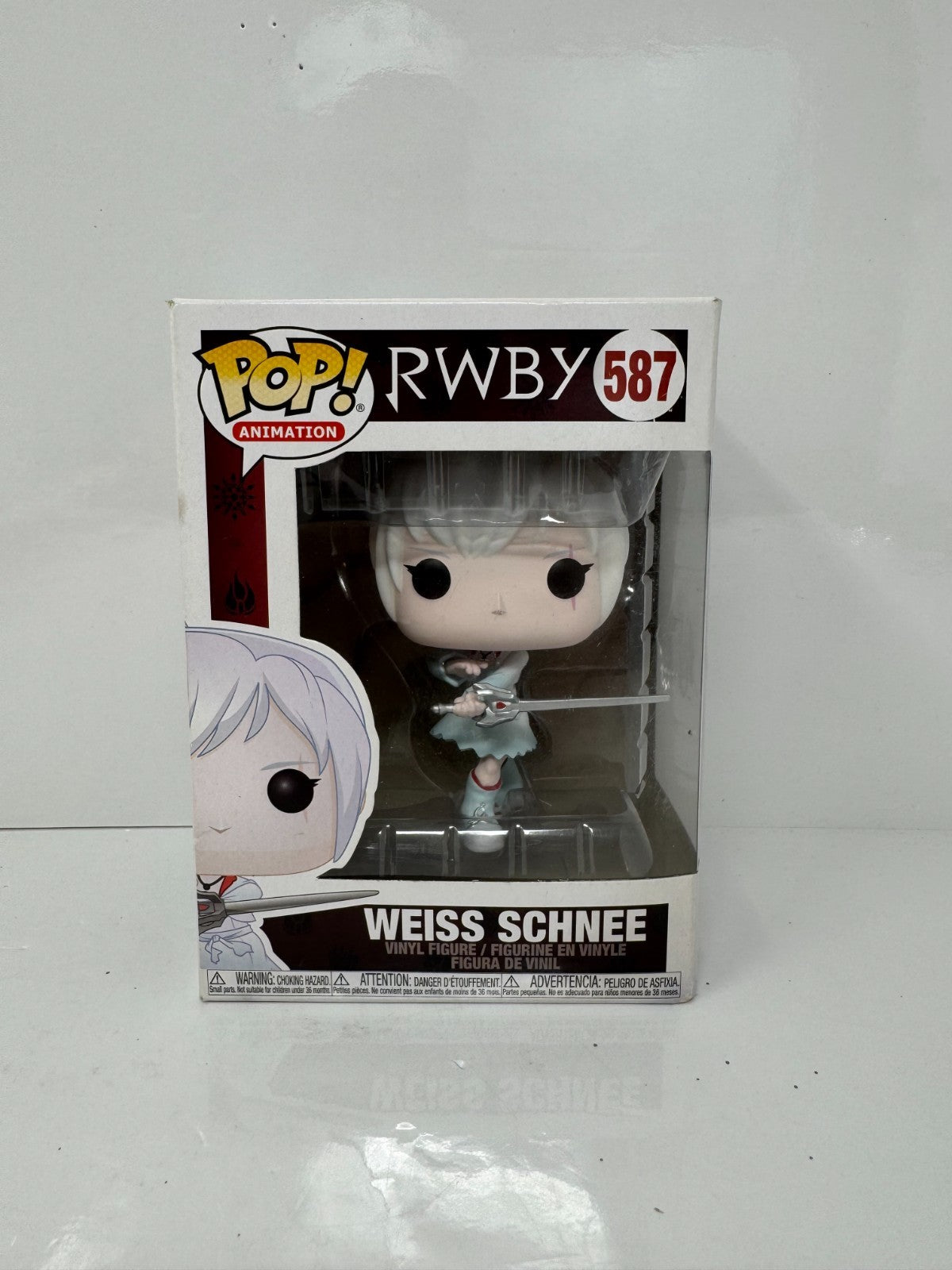 Funko Pop! Animation RWBY #587 Weiss Schnee Vinyl Figure