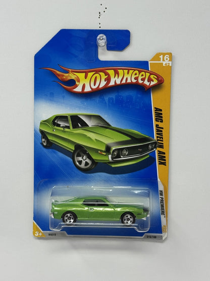 Hot Wheels Premiere AMC Javelin AMX 1:64 Diecast Green