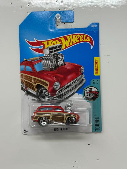 Hot Wheels Tooned Surf & Turf 1:64 Diecast BASE ERROR