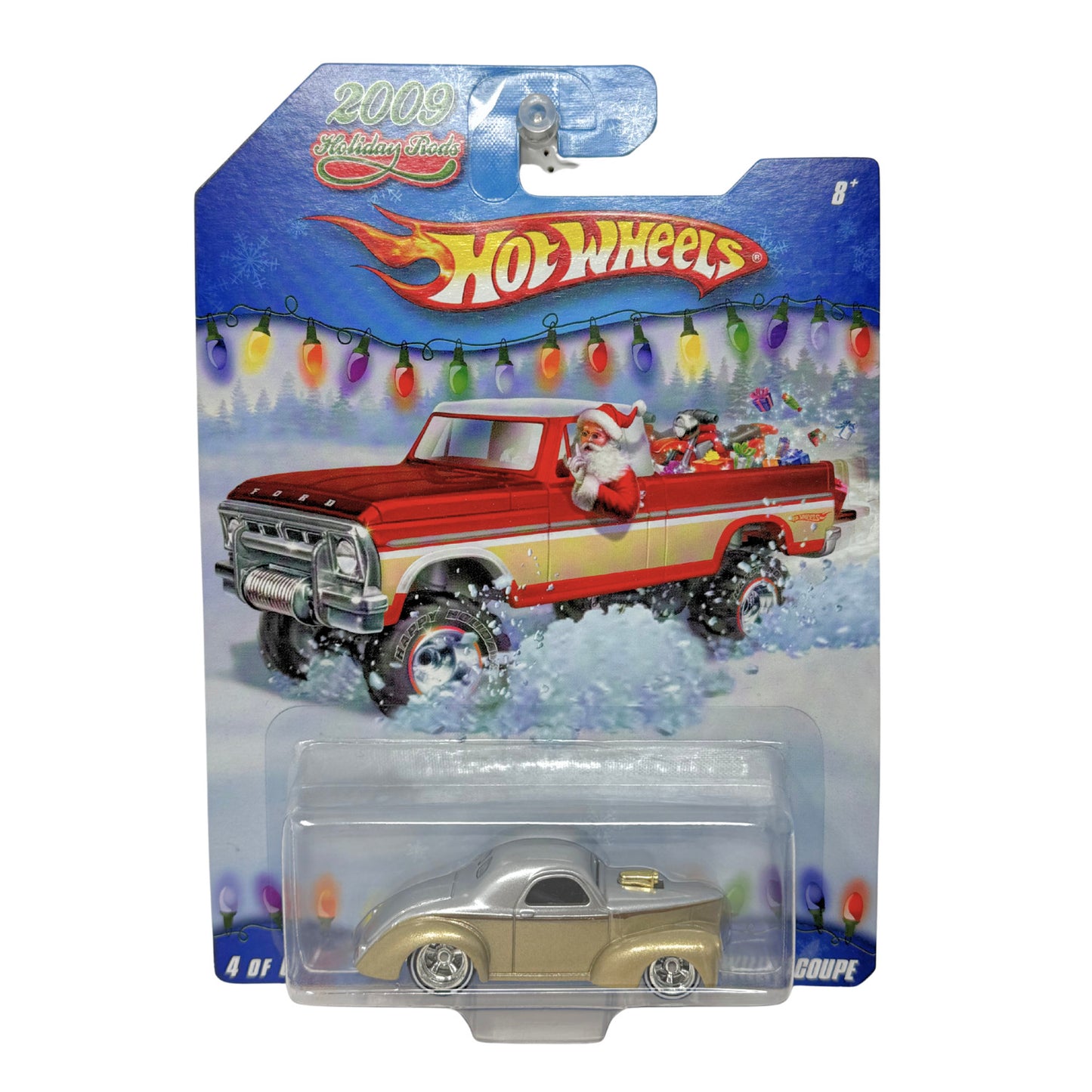 Hot Wheels 2009 Holiday Rods Custom 1941 Willys Coupe 1:64 Diecast
