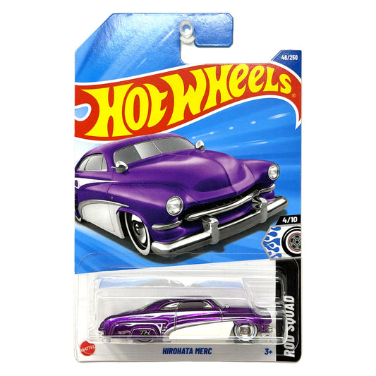 Hot Wheels Super Treasure Hunt Hirohata Merc Rod Squad 1:64 Diecast STH