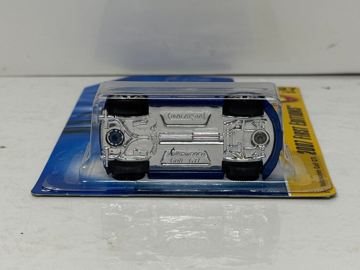 Hot Wheels 2007 First Editions Volkswagen Golf GTI Blue 1:64 Diecast