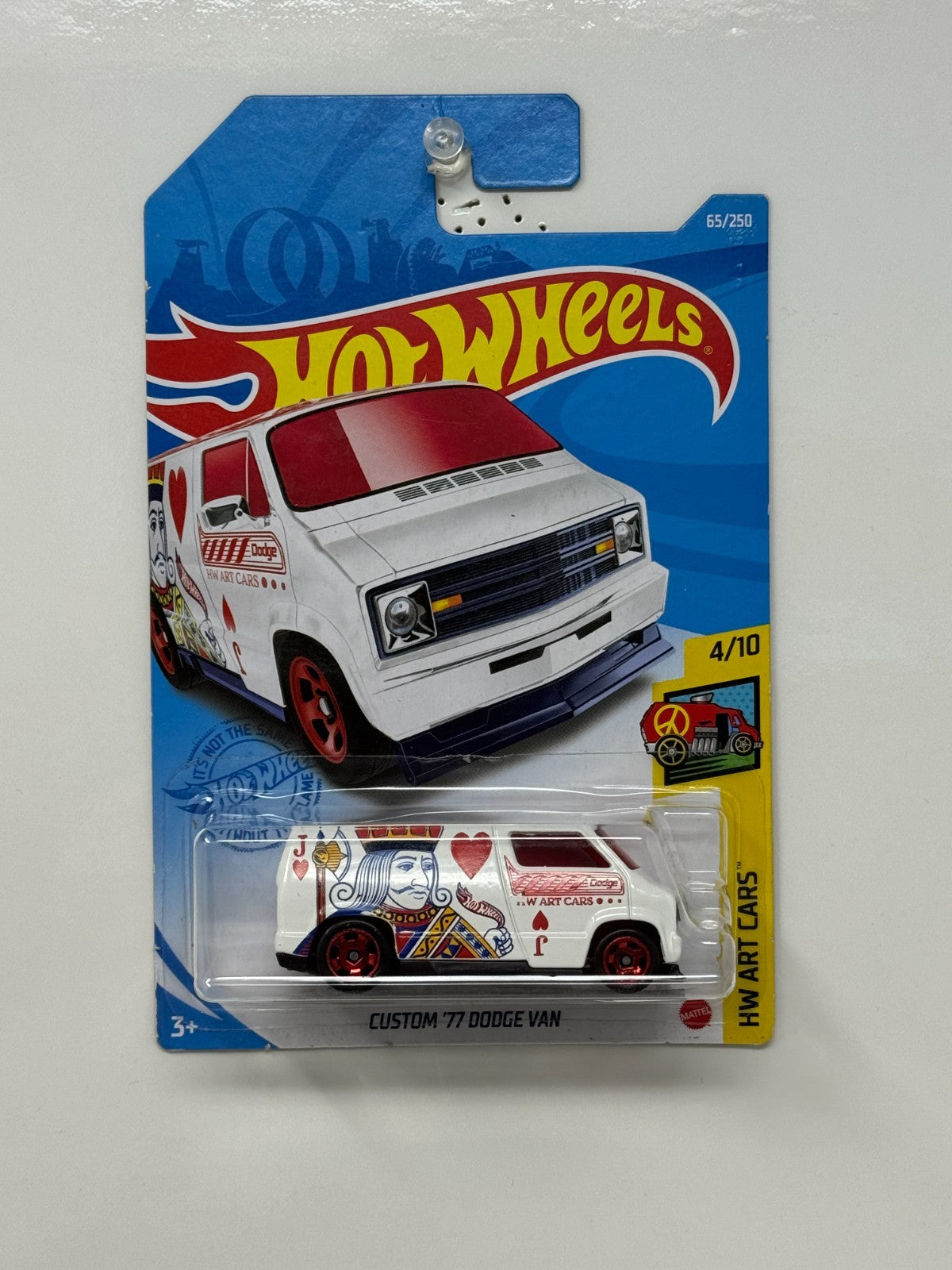 Hot Wheels Treasure Hunt HW Art Cars Custom 1977 Dodge Van 1:64 Diecast