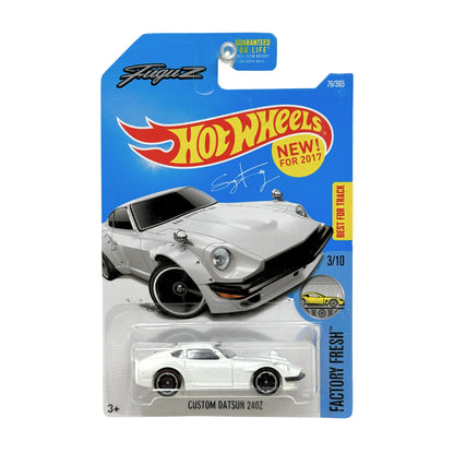 Hot Wheels Factory Fresh Custom Datsun 240Z 1:64 Diecast White