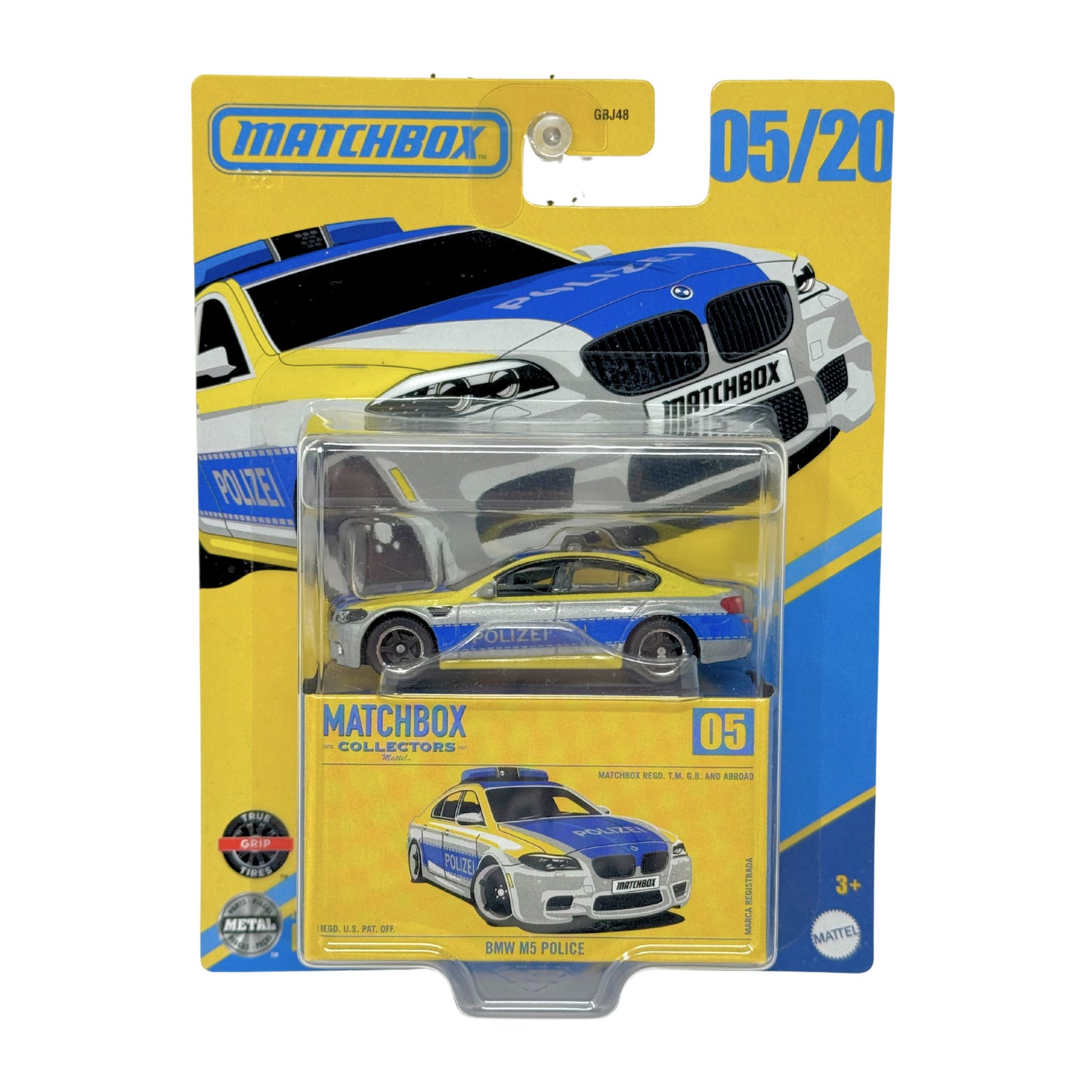 Matchbox Collectors BMW M5 Police 1:64 Diecast