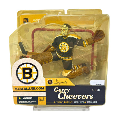 McFarlane NHL Legends Gerry Cheevers Boston Bruins Legends Series 1 Figure