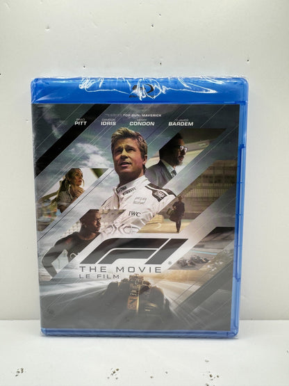 F1: The Movie (Blu-ray) Brad Pitt Sports Drama New and Sealed!!!