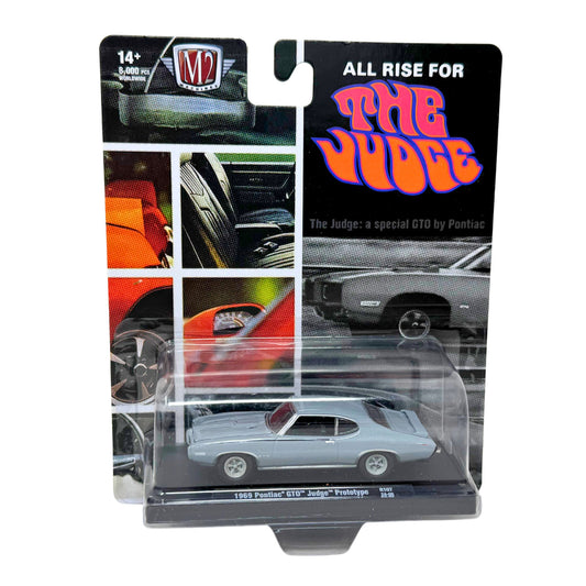 M2 Machines Auto Drivers 1969 Pontiac GTO Judge Prototype 1:64 Diecast