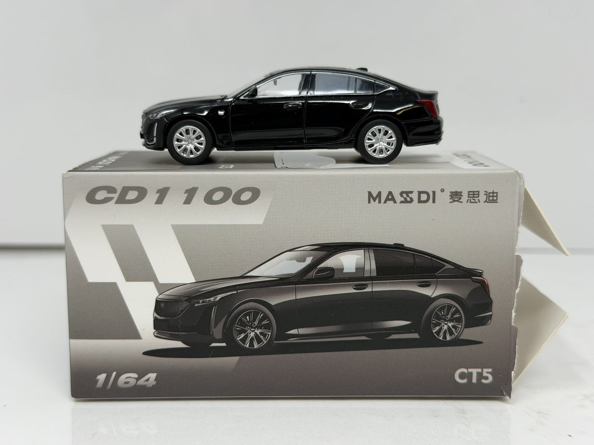 MASDI Cadillac CT5 Black 1:64 Diecast