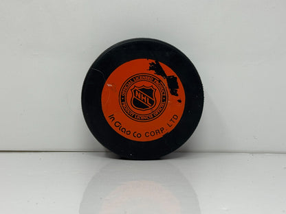 Damian Rhodes Toronto Maple Leafs Signed NHL Autograph Puck Gold Auto