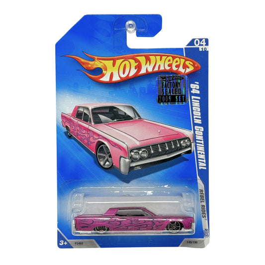 Hot Wheels Rebel Rides 1964 Lincoln Continental 1:64 Diecast Factory Sealed