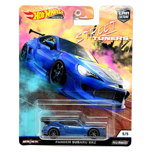 Hot Wheels Premium Street Tuners Subaru BRZ Pandem 1:64 Diecast Blue