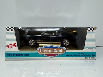 American Muscle 1969 Pontiac GTO Peachstate Collectibles Club Ertl 1:18 Diecast