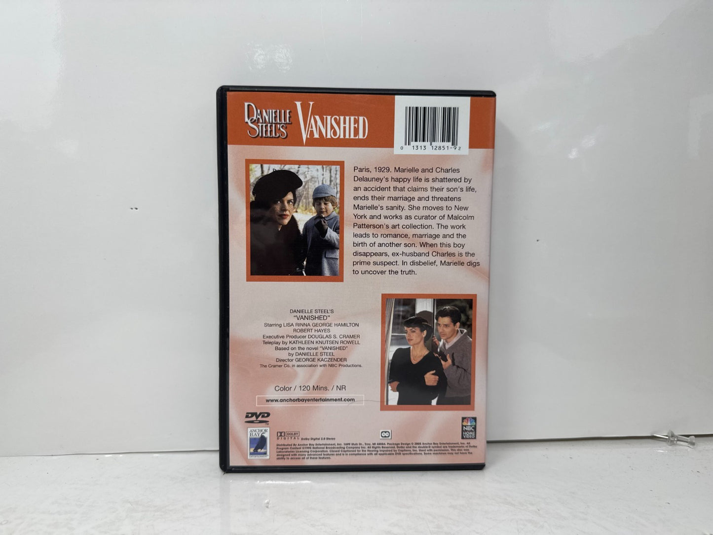 Danielle Steel's Vanished (DVD) Romance Good Condition!!!