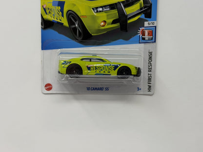 Hot Wheels HW First Response 2010 Chevrolet Camaro SS 1:64 Diecast Lime