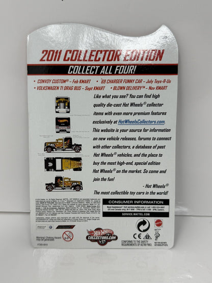 Hot Wheels 2011 Collector Edition Convoy Custom K-Mart Mail In 1:64 Diecast