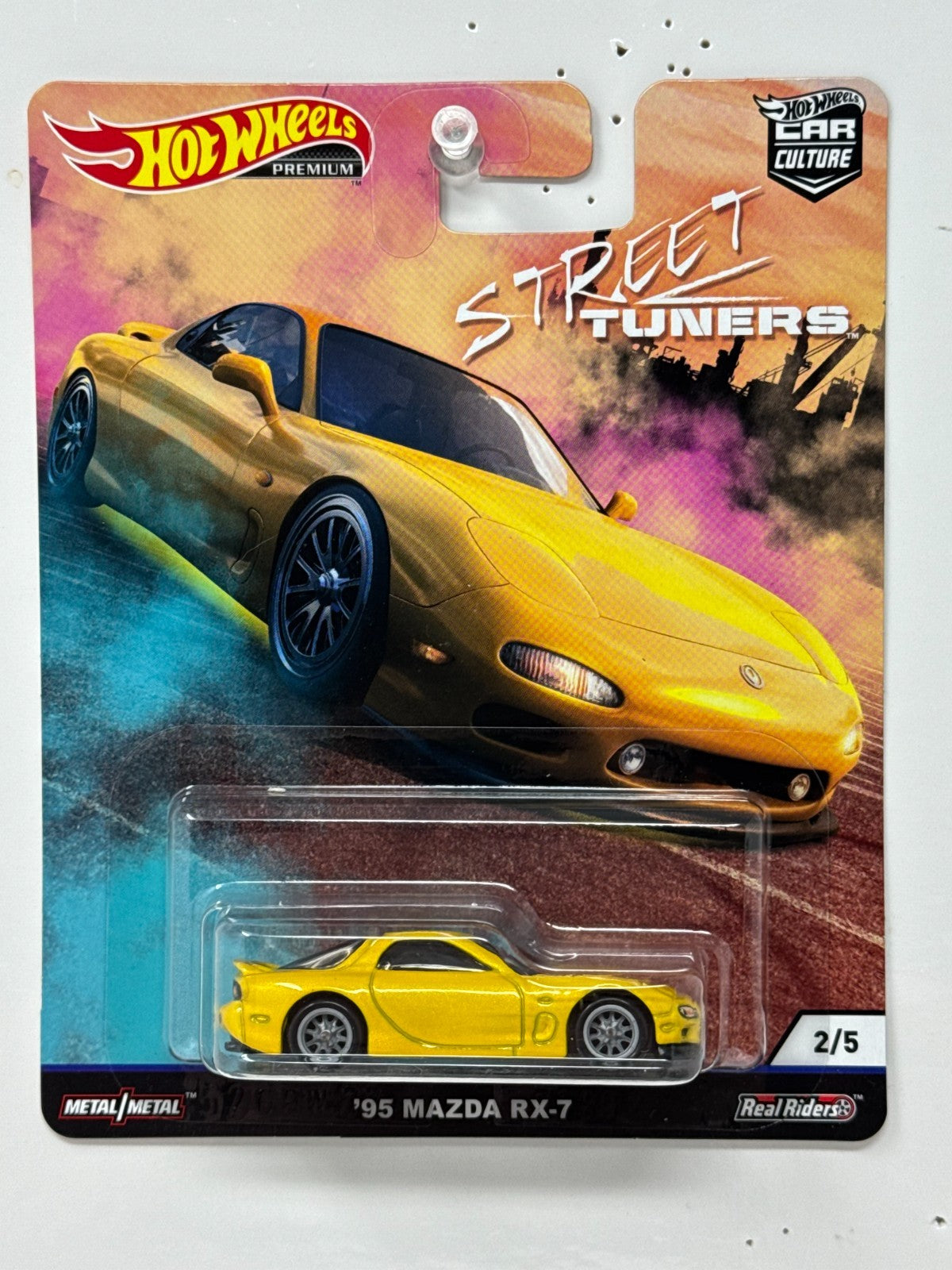 Hot Wheels Premium Street Tuners 1995 Mazda RX-7 1:64 Diecast