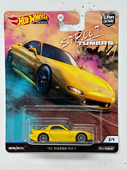 Hot Wheels Premium Street Tuners 1995 Mazda RX-7 1:64 Diecast