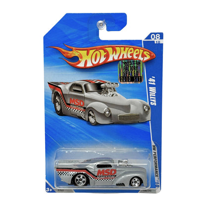 Hot Wheels 2010 HW Performance 1941 Willys Silver 1:64 Diecast Factory Sealed