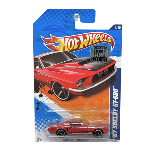 Hot Wheels Muscle Mania 1967 Shelby GT500 1:64 Diecast Factory Sealed