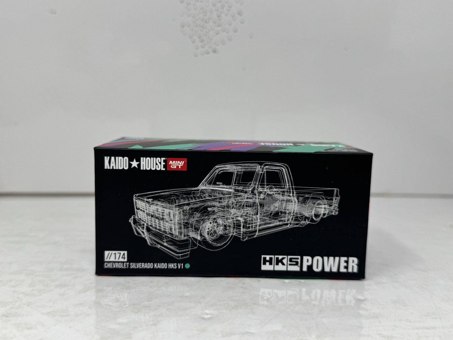 Kaido House Mini GT Chevrolet Silverado Kaido HKS V1 1:64 Diecast