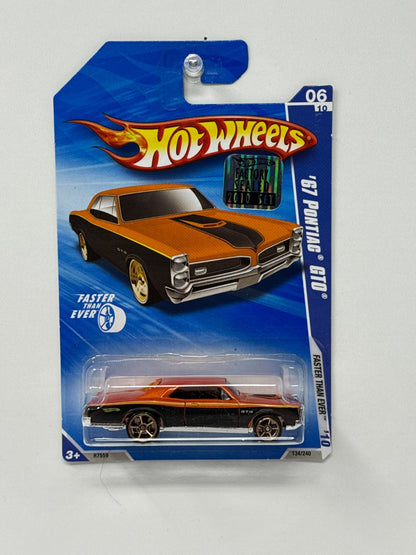 Hot Wheels Faster Than Ever 1967 Pontiac GTO 1:64 Diecast Factory Sealed